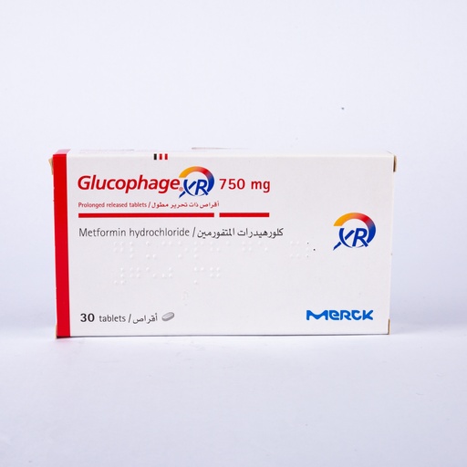 [10145] Glucophage Xr 750Mg Cap 30'S-