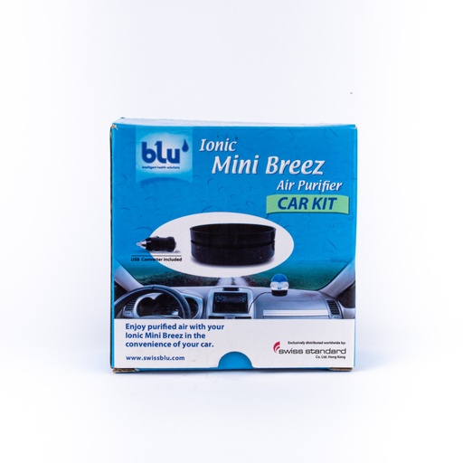 [10173] blu  Ionic Mini Car Kit Base &amp; USB Lighter Converter