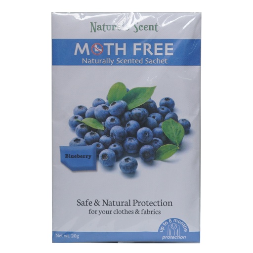 [10182] Blu Nature'S Scent Sachet Blue Berry-
