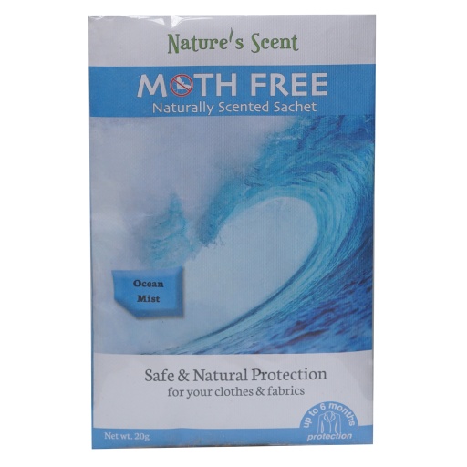 [10185] Blu Nature'S Scent Sachet Ocean Mist-