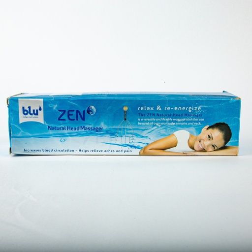 [10187] Blu Zen Natural Head Massager-