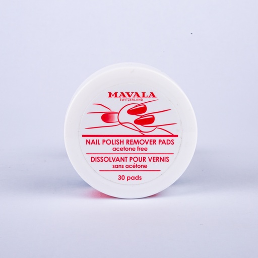 [10207] MAVALA Nail Polish Remover Pad 30 pieces