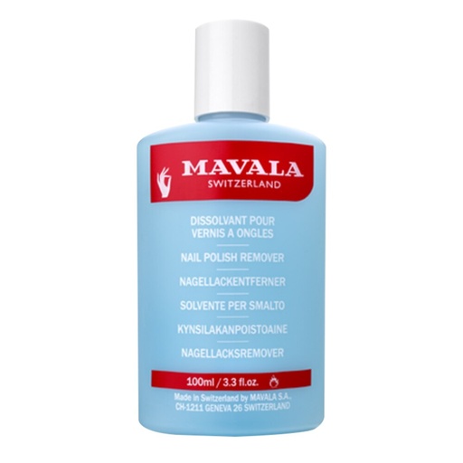 [10211] MAVALA Nail Polish Remover Mild Blue 100ML