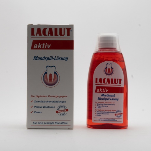 [10558] Lacalut Mouth Wash Activ 300 Ml-