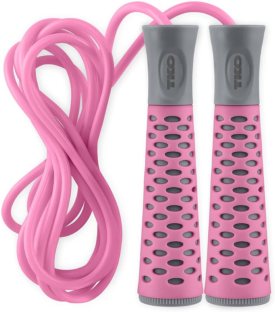 TKO Tonal Adjustable 9-Foot-Long Jump Rope with Non-Slip Handles