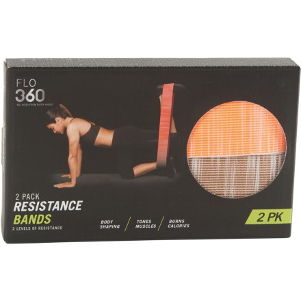 [118055] FLO 360 RESISTANCE BANDS 2PACK