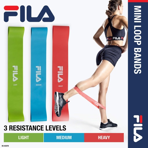 [118059] FILA MINI LOOP BANDS 3 PACK