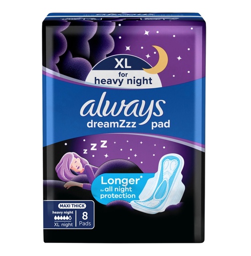 [118234] Always Maxi Thick Night Dreamz 8 Pads