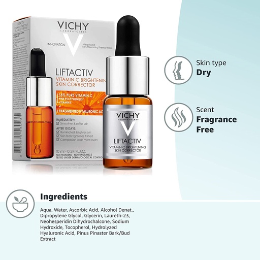 [120185] Vichy Liftactiv Vitamin C Serum 10Ml (P&amp;M)
