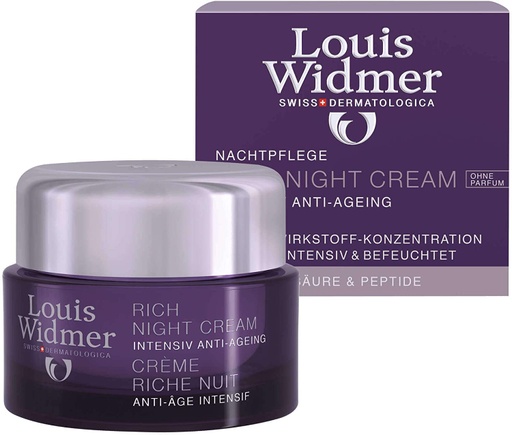 [120857] Rich Nigth Cream Anti-Aging Louis Widmer