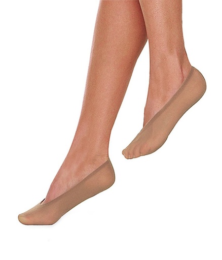 [120955] DAYMOD Lady Invisible Liner Beige Socks 1 Pair
