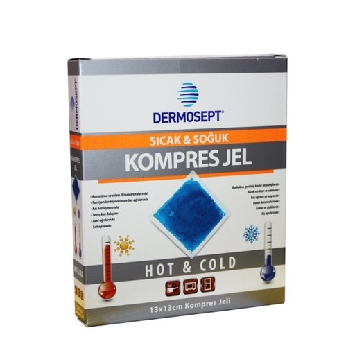 [121349] Dermosept Hot &amp; Cold Compress Gel Pack 13x13