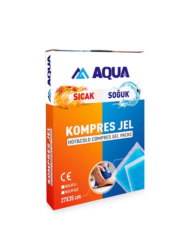[121351] Aqua Hot &amp; Cold Compress Gel Pack 27X35Cm
