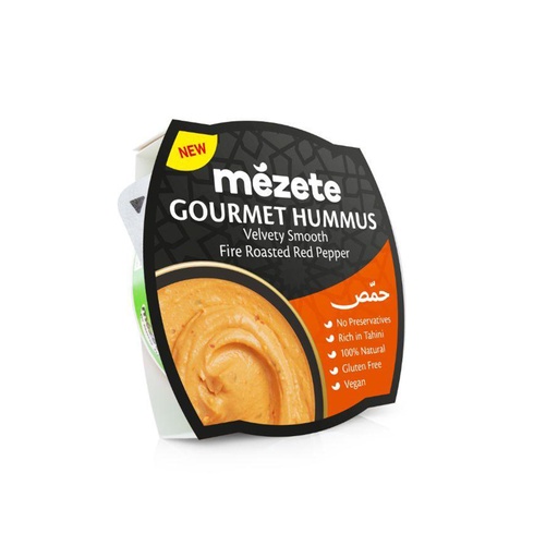 [122253] Mezete Hummus Gourmet Roasted Pepper 215Gm