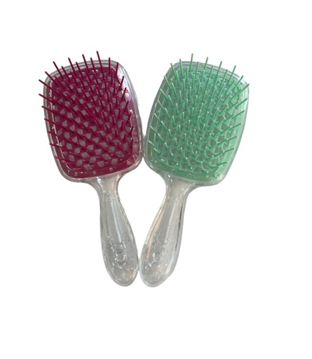 Hollow Comb Super-brush Anti-static Hairbrush – Transparent