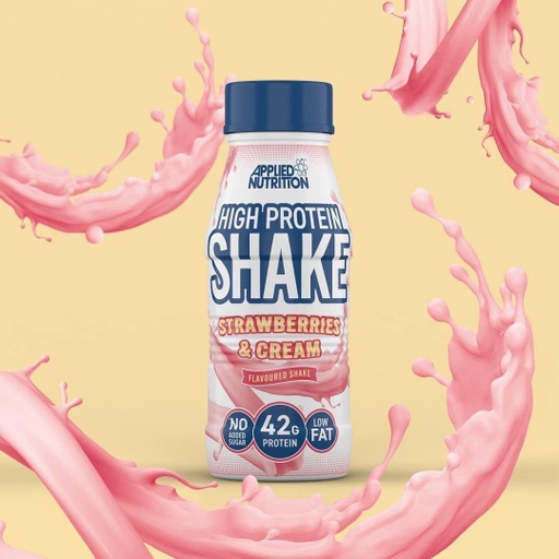 [124908] High Protein Milkshake Strawberry 500 ml