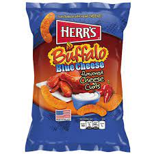 [125044] HERR'S 7oz Buffalo Blue Cheese Curl198g