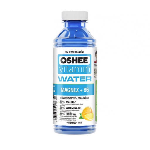 [125146] Oshee Vitamin Water Magnesium + B6 Drink 555 ML