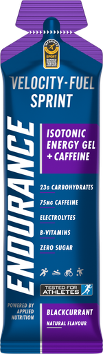 [125163] Endurance Velocity Gel Sprint Blaccurrant ( Caffeine)