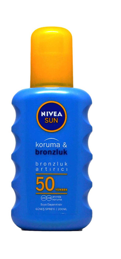 [125366] Nivea Sun Protect &amp; Tan Sun Spray SPF 50 -200Ml