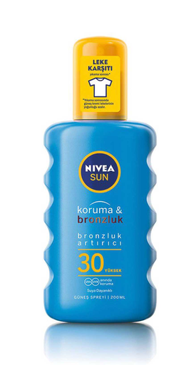 [125367] Nivea Sun Spray Protect&amp;Tan SPF30-200ml