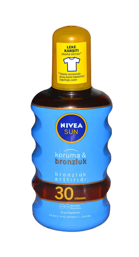 [125371] Nivea Sun Oil Protect &amp; Tan 30+SPF -200ml