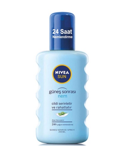 [125372] Nivea After Sun Spray 24 Hours Moisture -200ml