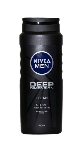 [125388] Nivea Men Shower Gel Deep Dimension 500ml