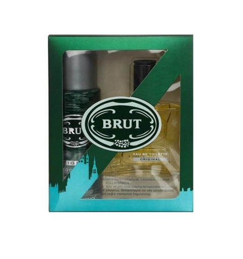 [125396] Brut Original Perfume 100ml+Deodorant 200ml