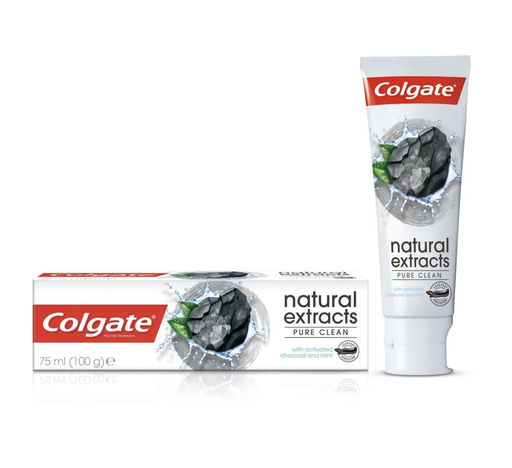 [125420] Colgate Natural Extracts Active Charcoal Toothpaste 75 Ml