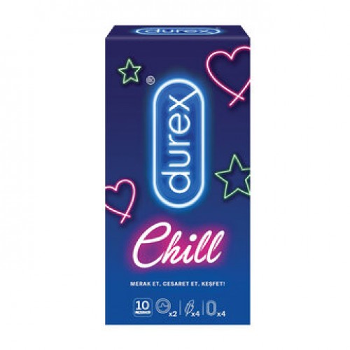 [125424] Durex Chill Condom -10 pcs