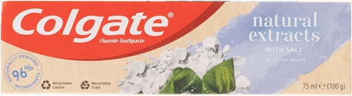[125438] Colgate Natural Extracts With Salt Toothpaste 75 ml