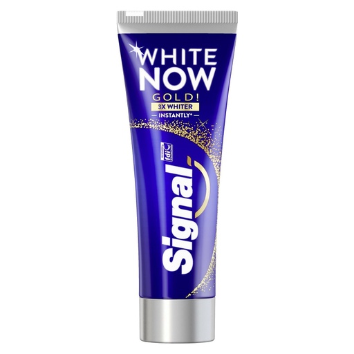 [125441] Signal Toothpaste White Now Gold 75 Ml
