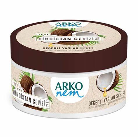 [125468] Arko Cream Coconut Moisturizing Body Cream 250ml