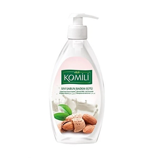 [125493] Komili Soap Almond Milk 400 ml