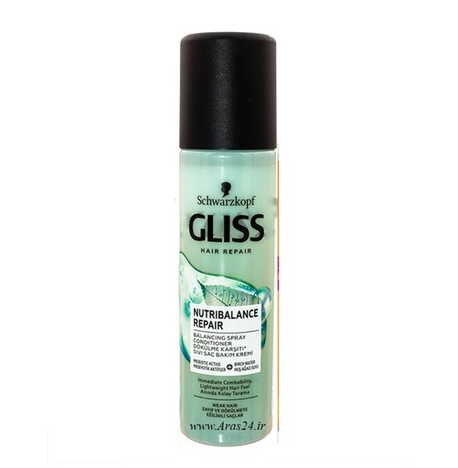 [125510] Schwarzkopf Gliss Nutribalance Repair Anti-Hair Loss Liquid Conditioner 200 ml .