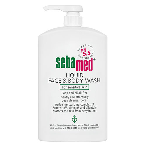 [125559] Sebamed Liquid Face And Body Wash - 1L