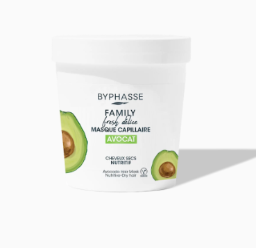 [125603] #Byphasse Family Fresh Delice Hair Mask Dry Hair Avocado 250ml