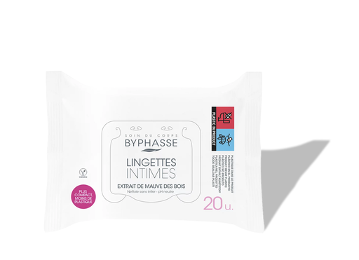[125607] #Byphasse Intimate Wipes 20U