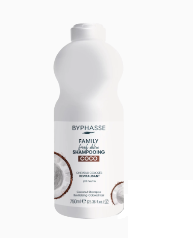 [125615] #Byphasse Family Fresh Delice Shampoo Colored Hair Coconut 750ml