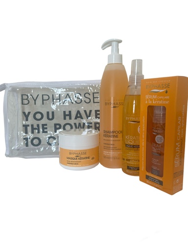 [125747] @#Byphasse Keratin Hair Treatment Kit