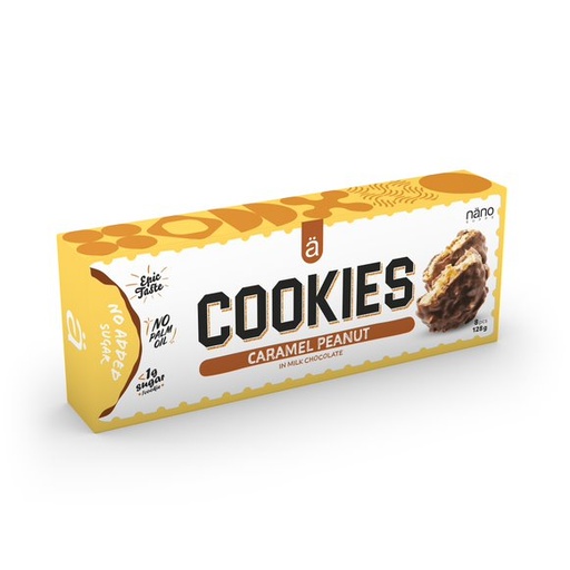 [125836] Nanosupps Caramel-Peanuts Cookies 128g
