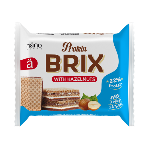 [125840] Nanosupps Protein Brix Hazelnut