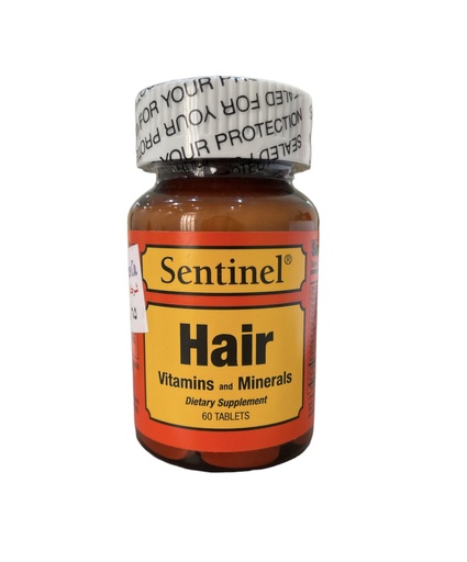 [126012] Sentinel Hair Vitamins &amp; Minerals 60 Tablets