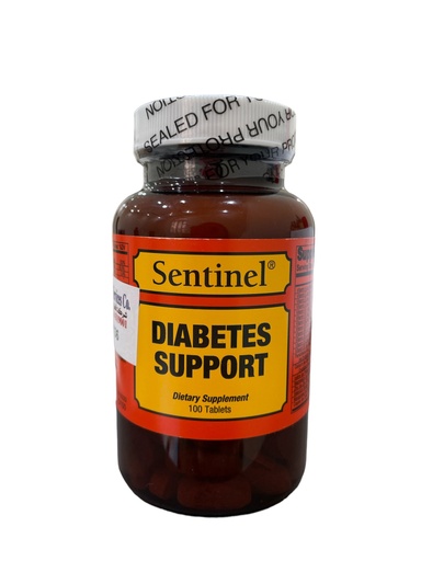 [126024] Sentinel Diabetes Support 100 Tablets