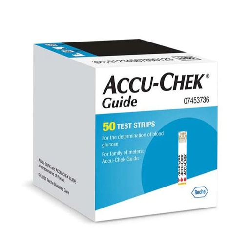 [127812] Accu-Chek Guide Test Strips 50'S