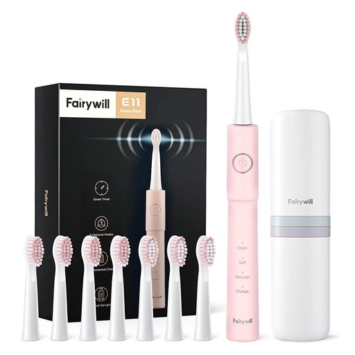 [127851] Fairywill E11 Electric Toothbrush Pink