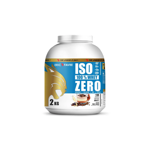 [128133] Eric Favre ISO 100% Whey Zero Triple Choco Flavor 2Kg