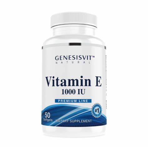 [128185] Genesisvit Vitamin E Soft Capsule 1000 I.U 50 PC