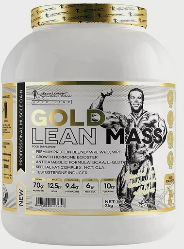 [128916] Levrone Gold Lean Mass 3 Kg Strawberry